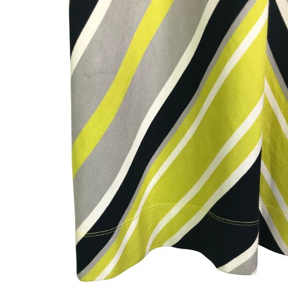 Banana Republic Dress Womens 6P Multi Color Milly Collection Sleeveless Striped - Picture 6 of 6